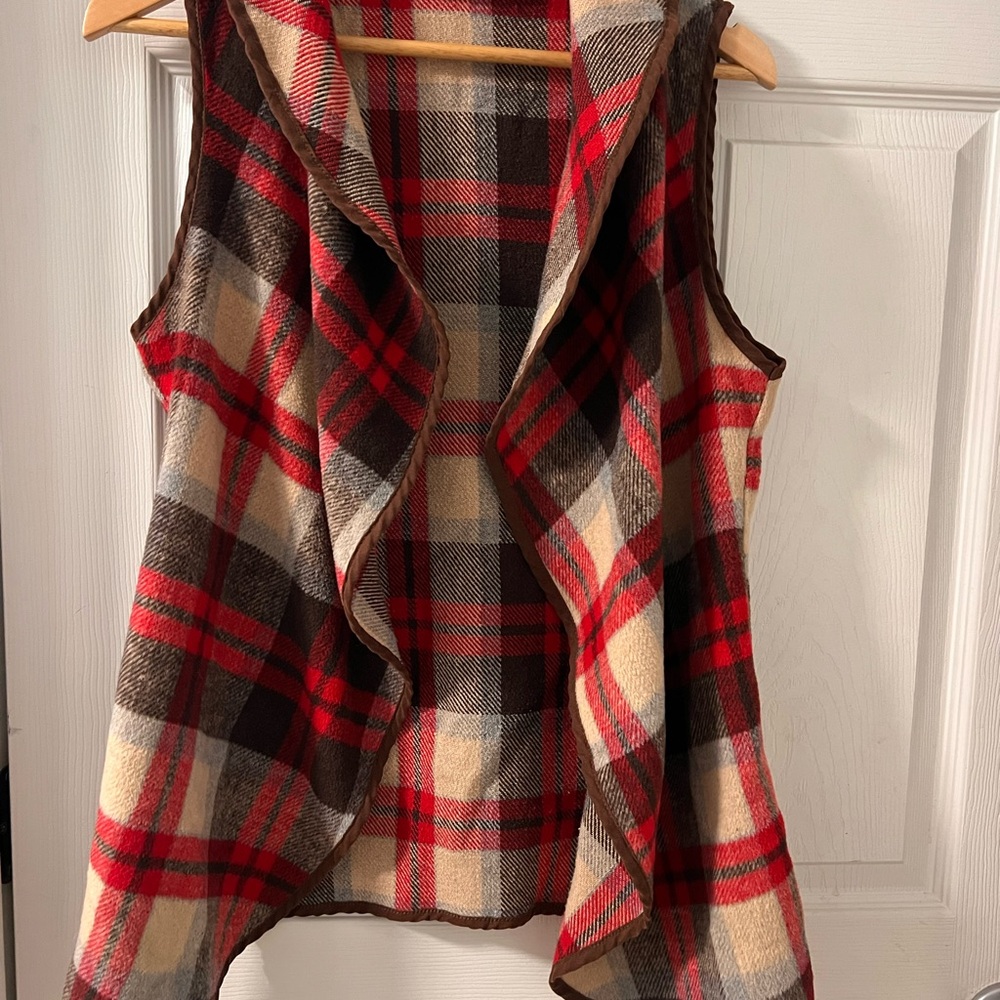 Plaid Women's Vest